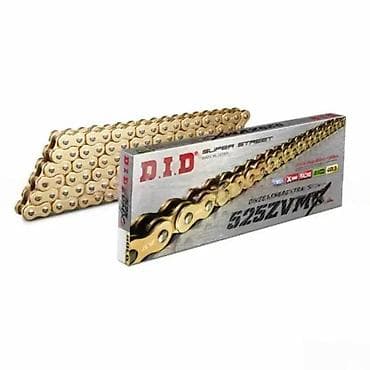 Zlatni lanac za motocikl D.I.D 525ZVMR Super Street, dizajniran za at lalafo.rs Zlatni lanac za motocikl D.I.D 525ZVMR Super Street, dizajniran za