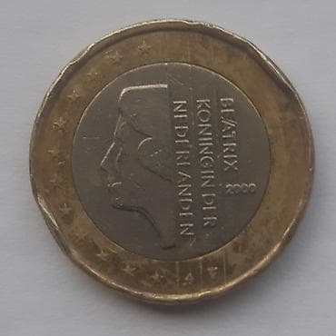 Holandski 1 euro novčić – godina 2000 - Država: Holandija na lalafo.rs — 1 Holandski 1 euro novčić – godina 2000 - Država: Holandija — 1