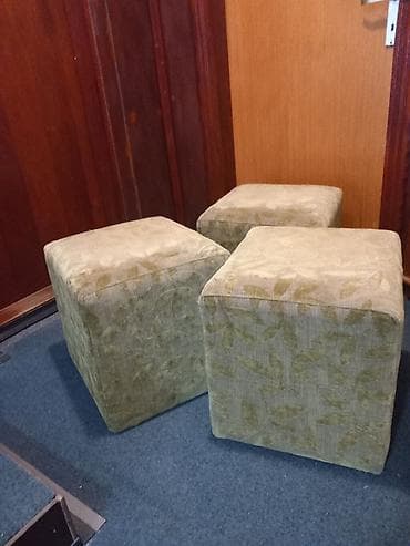 Prodajem tri taburea,ručni rad.Materijal at lalafo.rs — 5 Prodajem tri taburea,ručni rad.Materijal — 5