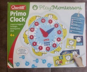 Edukativna igra Montesori sat-Prvi Sat je odličan proizvod za učenje na lalafo.rs Edukativna igra Montesori sat-Prvi Sat je odličan proizvod za učenje