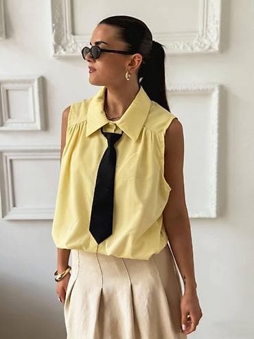 Women's Clothing: Bluzica + kravata = 🌼🌀🌀 at lalafo.rs — 4 Women's Clothing: Bluzica + kravata = 🌼🌀🌀 — 4