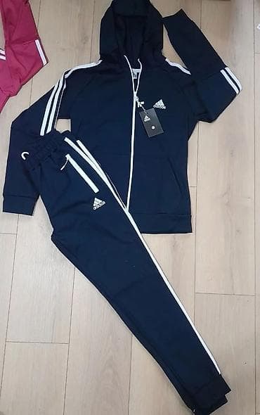 Ženski komplet trenerke – tamnoplava L xxl - Dvodijelni set: gornji na lalafo.rs — 2 Ženski komplet trenerke – tamnoplava L xxl - Dvodijelni set: gornji — 2