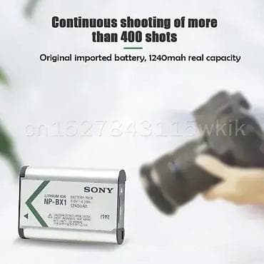 Sony Baterija NPBX1 Punjava 🔋📸 Model: NP-BK1 Brend: SONY Kapacitet at lalafo.rs — 6 Sony Baterija NPBX1 Punjava 🔋📸 Model: NP-BK1 Brend: SONY Kapacitet — 6