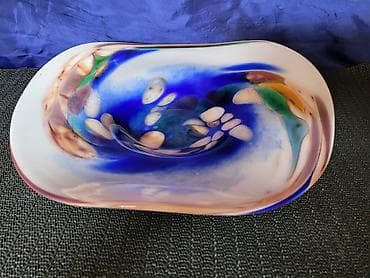 Home & Garden: Murano nov komplet za na sto,rucni rad iz 70ih. Set tanjir za at lalafo.rs — 9 Home & Garden: Murano nov komplet za na sto,rucni rad iz 70ih. Set tanjir za — 9