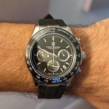 PAGANI DESIGN PD-1664 Sport sat -Crna- Rolex Daytona Homage Potpuno na lalafo.rs — 7 PAGANI DESIGN PD-1664 Sport sat -Crna- Rolex Daytona Homage Potpuno — 7