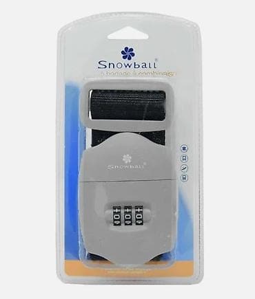 SNOWBALL sigurnosni kaiš za kofer sa kombinacionom bravicom - na lalafo.rs SNOWBALL sigurnosni kaiš za kofer sa kombinacionom bravicom -