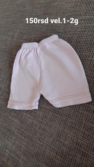 Dečje kratke pantalone za uzrast 1–2 godine. - Boja: svetloružičasta na lalafo.rs Dečje kratke pantalone za uzrast 1–2 godine. - Boja: svetloružičasta