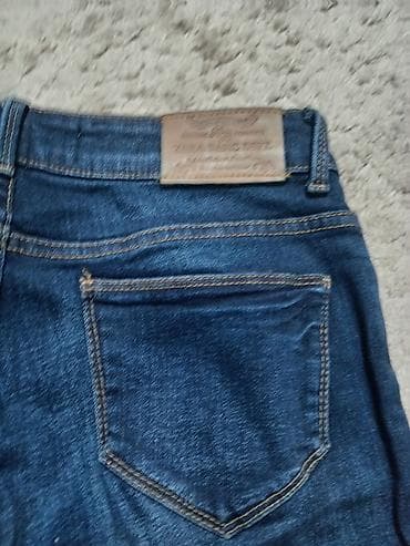 Ženske skinny farmerke – Zara Basic Denim, M veličina - Tamno plave na lalafo.rs — 2 Ženske skinny farmerke – Zara Basic Denim, M veličina - Tamno plave — 2