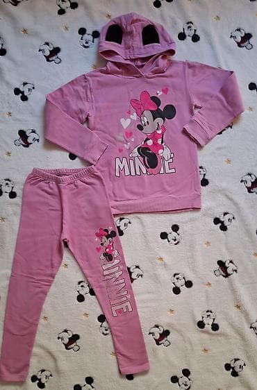 Minnie Mouse trenerka komplet duži duks i helanke brušeni pamuk at lalafo.rs Minnie Mouse trenerka komplet duži duks i helanke brušeni pamuk