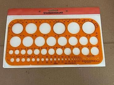 Šablon za kružnice STANDARDGRAPH No. 1315 F - Profesionalni na lalafo.rs Šablon za kružnice STANDARDGRAPH No. 1315 F - Profesionalni