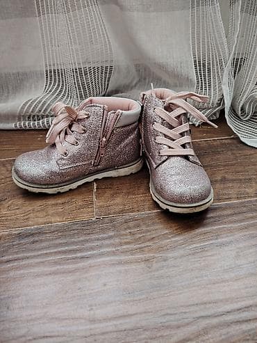 Kids' Footwear: Dečje cipele/gležnjače sa šljokicama - Boja: svetloružičasta (roze) at lalafo.rs — 2 Kids' Footwear: Dečje cipele/gležnjače sa šljokicama - Boja: svetloružičasta (roze) — 2