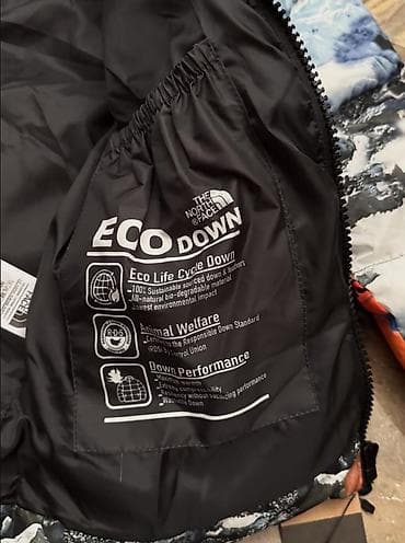 Outerwear: The North Face puffer jakna – Eco Down, planinski print - Model: TNF at lalafo.rs — 4 Outerwear: The North Face puffer jakna – Eco Down, planinski print - Model: TNF — 4