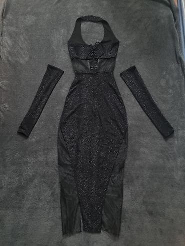 zenske broj: Zenska svecana duga sljokicava haljina Odgovara za S i M jer se tegli at lalafo.rs — 2 zenske broj: Zenska svecana duga sljokicava haljina Odgovara za S i M jer se tegli — 2