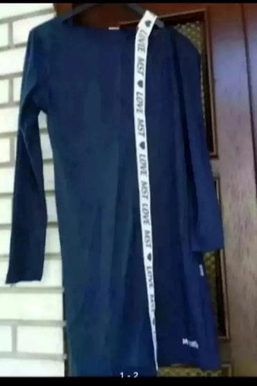 M, color - Blue, Long sleeves at lalafo.rs M, color - Blue, Long sleeves