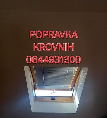 Usluga: popravka i zaptivanje krovnih prozora - Specijalizovana at lalafo.rs — 1 Usluga: popravka i zaptivanje krovnih prozora - Specijalizovana — 1