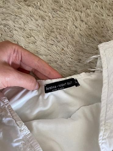 Bershka “Night Out” bela haljina na jedno rame. - Asimetričan kroj sa na lalafo.rs — 3 Bershka “Night Out” bela haljina na jedno rame. - Asimetričan kroj sa — 3