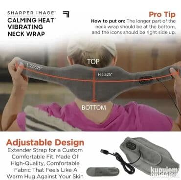 Thermal Massagers: Masažer i Grejač za Vrat Savršen uređaj za opuštanje i ublažavanje at lalafo.rs — 4 Thermal Massagers: Masažer i Grejač za Vrat Savršen uređaj za opuštanje i ublažavanje — 4