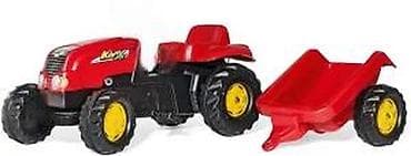 Toy Vehicles & Accessories: Dečiji traktor na pedale sa prikolicom - Realističan traktor na at lalafo.rs — 2 Toy Vehicles & Accessories: Dečiji traktor na pedale sa prikolicom - Realističan traktor na — 2