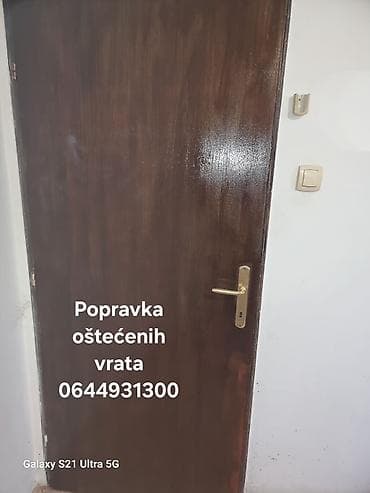 Usluga: Profesionalna popravka oštećenih sobnih vrata, posebno štete na lalafo.rs — 4 Usluga: Profesionalna popravka oštećenih sobnih vrata, posebno štete — 4