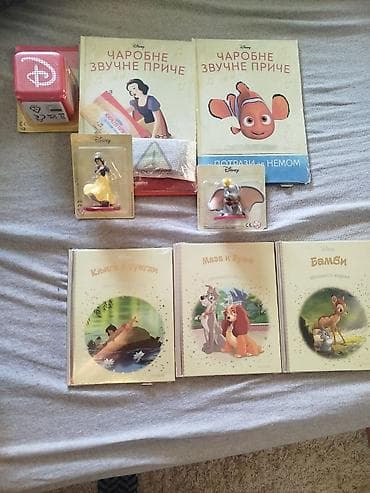 Disney set za decu – knjige, zvučne priče i figurice Sadrži: - 2 na lalafo.rs Disney set za decu – knjige, zvučne priče i figurice Sadrži: - 2
