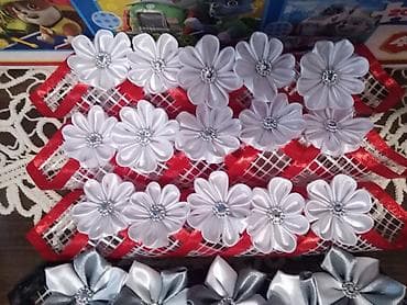 Dekorativni držači za salvete – ručni rad - Materijal: bela mrežasta na lalafo.rs — 6 Dekorativni držači za salvete – ručni rad - Materijal: bela mrežasta — 6