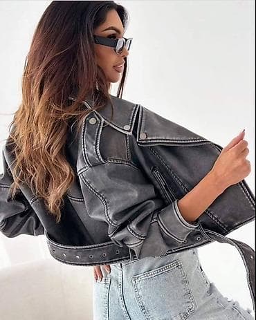 kozna jakna sa: Oversize model 😊 na lalafo.rs — 2 kozna jakna sa: Oversize model 😊 — 2