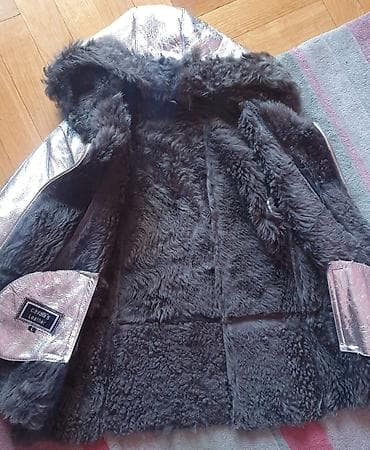 Monton bunda prirodno krzno i koža, sa kapuljačom. Cavalli leather na lalafo.rs — 5 Monton bunda prirodno krzno i koža, sa kapuljačom. Cavalli leather — 5