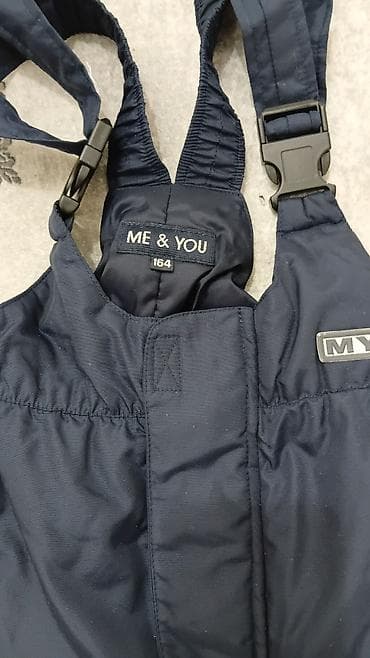 Zimske ski pantalone sa tregerima – ME & YOU, veličina 164. - na lalafo.rs — 2 Zimske ski pantalone sa tregerima – ME & YOU, veličina 164. - — 2