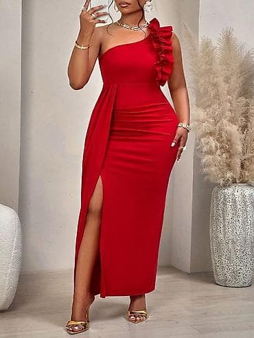 XXS,XS,S,M,L,XL,2XL,3XL,4XL,5L Haljina duga sa slicem na jedno rame i na lalafo.rs XXS,XS,S,M,L,XL,2XL,3XL,4XL,5L Haljina duga sa slicem na jedno rame i