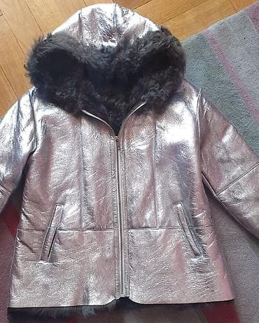 Monton bunda prirodno krzno i koža, sa kapuljačom. Cavalli leather na lalafo.rs — 2 Monton bunda prirodno krzno i koža, sa kapuljačom. Cavalli leather — 2