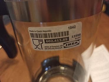 Nova posuda za pripremu kafe ili čaja zapremine 1l sa filterom. IKEA na lalafo.rs — 5 Nova posuda za pripremu kafe ili čaja zapremine 1l sa filterom. IKEA — 5