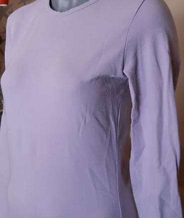 Women's T-shirts and tops: Ženska majica dugih rukava Now Essentials. - Boja: svetloljubičasta at lalafo.rs — 2 Women's T-shirts and tops: Ženska majica dugih rukava Now Essentials. - Boja: svetloljubičasta — 2
