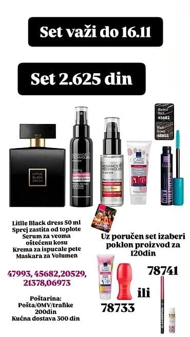 AVON novembarski setovi – važe do 16.11. Opcije setova sa jasno na lalafo.rs — 4 AVON novembarski setovi – važe do 16.11. Opcije setova sa jasno — 4