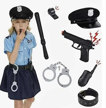Dečiji kostim policajke – komplet za maštovitu igru Sadržaj kompleta na lalafo.rs — 2 Dečiji kostim policajke – komplet za maštovitu igru Sadržaj kompleta — 2