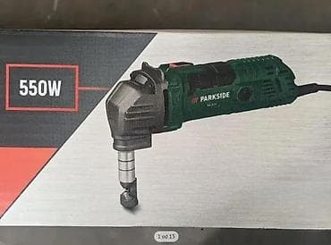 Electric Power Tools: PARKSIDE električni nibler za metal PMK 550 BI – 550 W Opis: - Snažan at lalafo.rs — 5 Electric Power Tools: PARKSIDE električni nibler za metal PMK 550 BI – 550 W Opis: - Snažan — 5