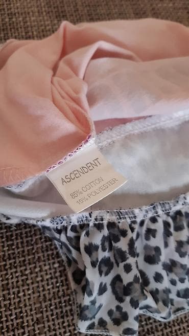 kom sa etiketom: Dečija tunika ASCENDENT, veličina 2 godine. - Boja: nežno roze - at lalafo.rs — 2 kom sa etiketom: Dečija tunika ASCENDENT, veličina 2 godine. - Boja: nežno roze - — 2