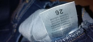 Tamnoplave ženske farmerke sa elastičnim pojasom, idealne za na lalafo.rs — 2 Tamnoplave ženske farmerke sa elastičnim pojasom, idealne za — 2