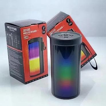 Electronics: ZQS1201 bežični zvučnik sa RGB osvetljenjem - Snaga: 5 W - Veličina at lalafo.rs — 1 Electronics: ZQS1201 bežični zvučnik sa RGB osvetljenjem - Snaga: 5 W - Veličina — 1