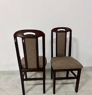 Sets of table and chairs: Trpezarijski set – sto sa 6 stolica - Materijal: puno drvo u tamnoj at lalafo.rs — 10 Sets of table and chairs: Trpezarijski set – sto sa 6 stolica - Materijal: puno drvo u tamnoj — 10