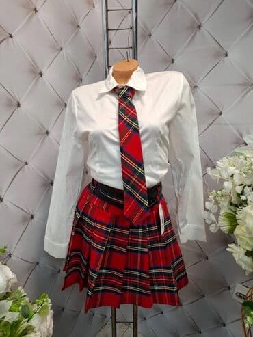 🔥Škotski komplet – suknja, kravata i košulja ❤️❤️ kompleti 4000 na lalafo.rs 🔥Škotski komplet – suknja, kravata i košulja ❤️❤️ kompleti 4000