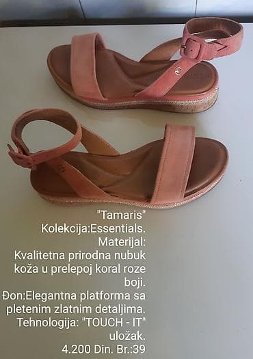 Tamaris ženske sandale – Essentials kolekcija - Materijal: kvalitetna na lalafo.rs Tamaris ženske sandale – Essentials kolekcija - Materijal: kvalitetna