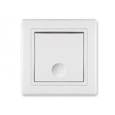 Taster sklopka za zvono. Ugradnja u zid u montažnu kutiju Ø60 pomoću na lalafo.rs Taster sklopka za zvono. Ugradnja u zid u montažnu kutiju Ø60 pomoću