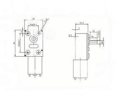 Electric Motors: DC reduktor motor – metalno kućište, izlazna osovina sa ravnim delom at lalafo.rs — 4 Electric Motors: DC reduktor motor – metalno kućište, izlazna osovina sa ravnim delom — 4