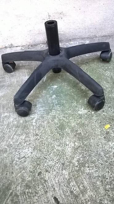 Postolje za kancelarijsku stolicu, plasticno, bez mehanizma za na lalafo.rs — 1 Postolje za kancelarijsku stolicu, plasticno, bez mehanizma za — 1