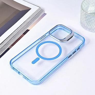 Maska Magsafe transparent za iPhone 15 Pro Max 6.7 plava. Uz brzu na lalafo.rs — 5 Maska Magsafe transparent za iPhone 15 Pro Max 6.7 plava. Uz brzu — 5