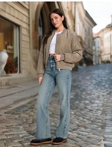 Bomber jakna. Krem boja. NOVO. Dobila sam na poklon, veličina mi je na lalafo.rs — 6 Bomber jakna. Krem boja. NOVO. Dobila sam na poklon, veličina mi je — 6