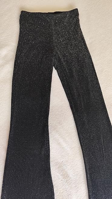 Svetlucave pantalone – veličina S/M. - Boja: tamno siva/ crna sa at lalafo.rs — 5 Svetlucave pantalone – veličina S/M. - Boja: tamno siva/ crna sa — 5