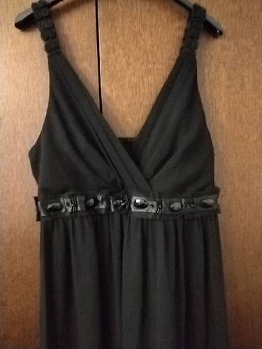 Duga crna večernja haljina - Kroj: maxi dužina, visoko strukirana at lalafo.rs — 2 Duga crna večernja haljina - Kroj: maxi dužina, visoko strukirana — 2