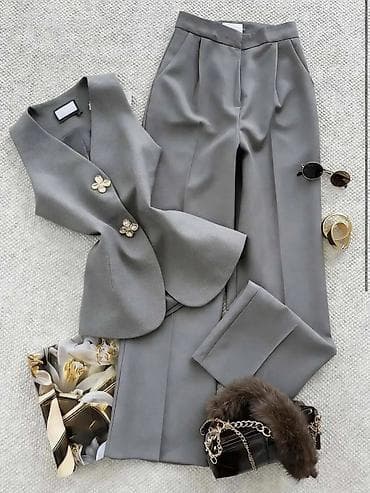 Ženski elegantni komplet – prsluk i pantalone - Dvodijelni set na lalafo.rs — 8 Ženski elegantni komplet – prsluk i pantalone - Dvodijelni set — 8