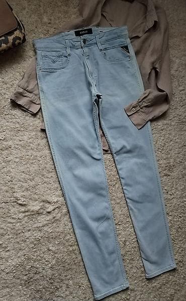 pantalone gina benotti: REPLAY farmerke u svetlo plavoj boji sa elastinom, teksas. Perfektno na lalafo.rs — 4 pantalone gina benotti: REPLAY farmerke u svetlo plavoj boji sa elastinom, teksas. Perfektno — 4
